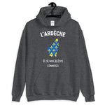 Ardèche là où mon histoire commence - Sweatshirt à capuche - Ici & Là - T-shirts & Souvenirs de chez toi