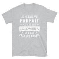 Thumbnail for T-shirt Colombien bleu marine dos - Fierté et humour en coton