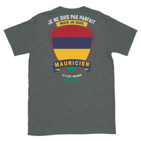 Thumbnail for T-shirt Maurice bleu marine - Je ne suis pas parfait mais.