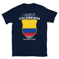 Thumbnail for 8e-j-colombiens T-shirt Standard - Ici & Là - T-shirts & Souvenirs de chez toi