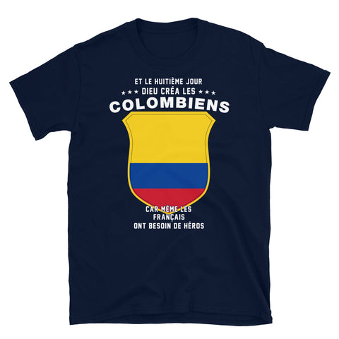 8e-j-colombiens T-shirt Standard - Ici & Là - T-shirts & Souvenirs de chez toi