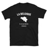 T-shirt Belgique noir - Mon histoire commence avec fierté