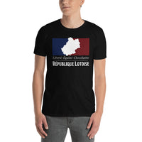 Thumbnail for République Lotoise - T-shirts Unisexe Standard - Ici & Là - T-shirts & Souvenirs de chez toi