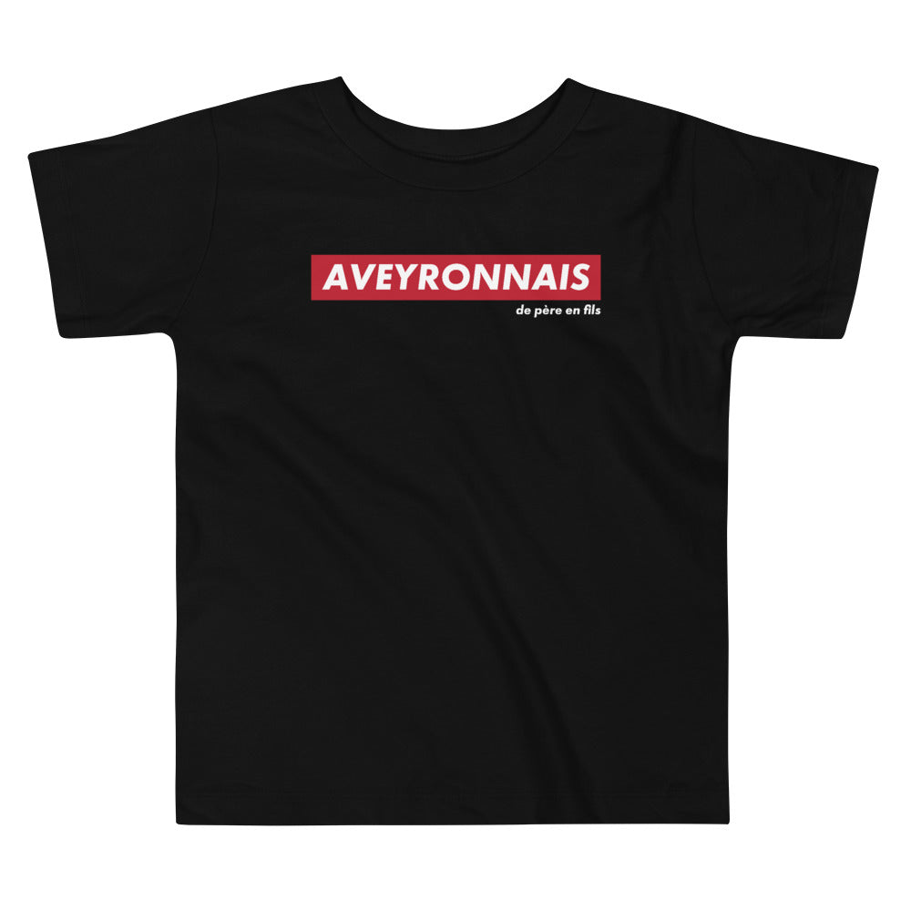 Aveyronnais de père en fils - T-shirt enfant en Bas Âge - Ici & Là - T-shirts & Souvenirs de chez toi