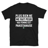 Thumbnail for T-shirt Pakistan noir - Plus rien ne me fait peur ma femme est.