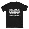 T-shirt Pakistan noir - Plus rien ne me fait peur ma femme est.