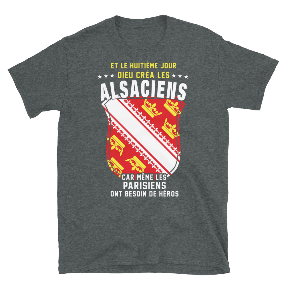 8e-jour-alsaciens-v2 T-shirt Standard - Ici & Là - T-shirts & Souvenirs de chez toi