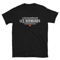 Thumbnail for T-shirt Normands noir - Deux types de personnes