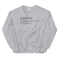 Thumbnail for Definition ardéchoise - Sweatshirt - Ici & Là - T-shirts & Souvenirs de chez toi