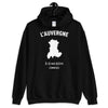 Sweatshirt Auvergne noir - Histoire locale avec humour