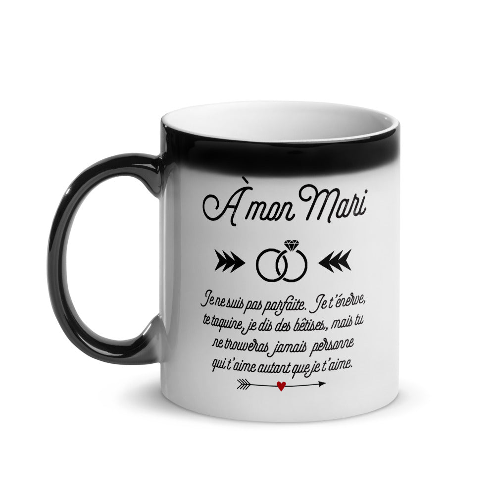 À mon mari - cadeau originale - Tasse magique - Mug magique - Ici & Là - T-shirts & Souvenirs de chez toi