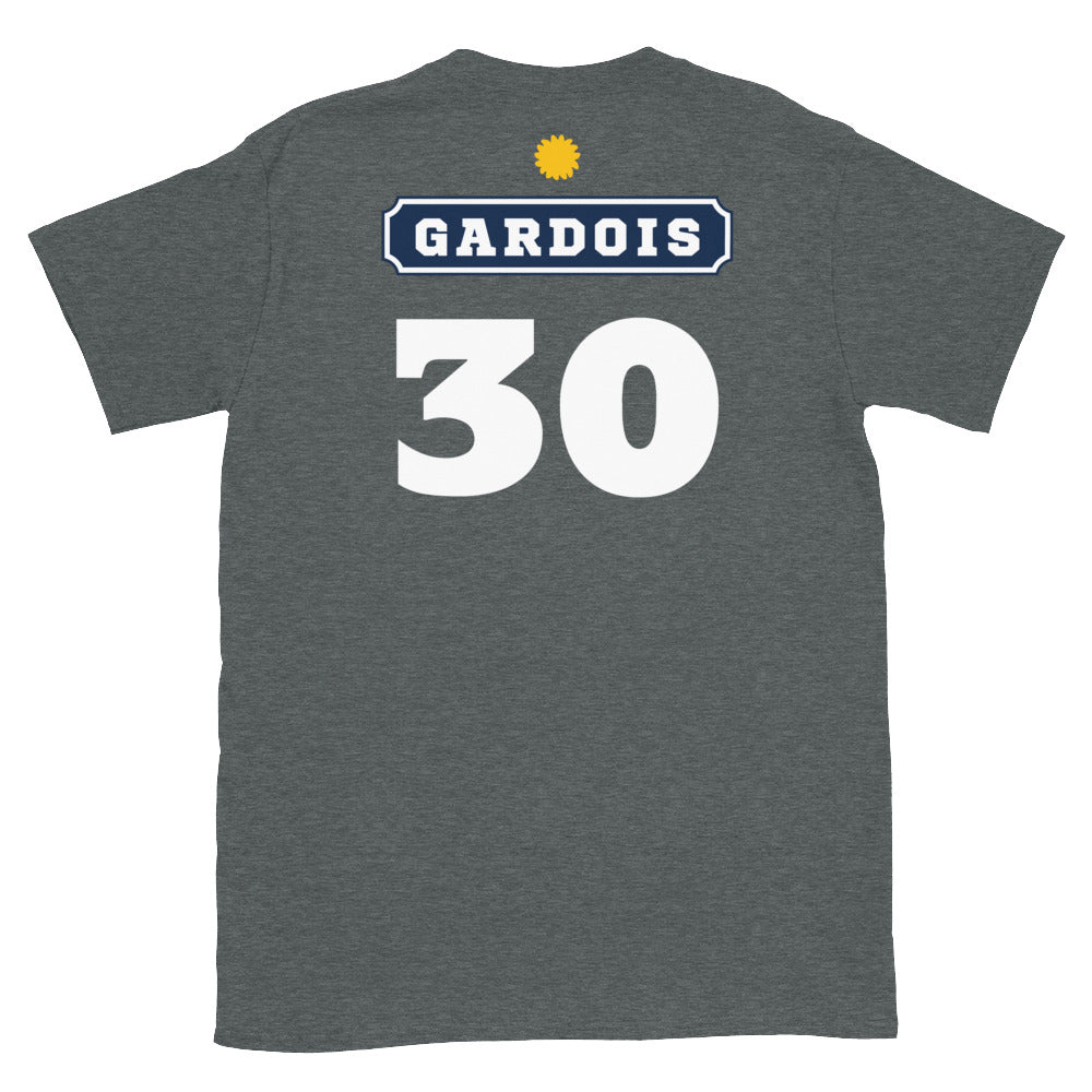 T-shirt Gardois 30 Pastis gris sport - texte humoristique local