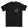T-shirt Ardèche noir - L'Ardèche imprimée sur le coeur