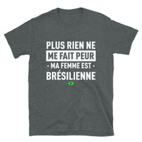 Thumbnail for T-shirt Brésil gris foncé - Plus rien ne me fait peur