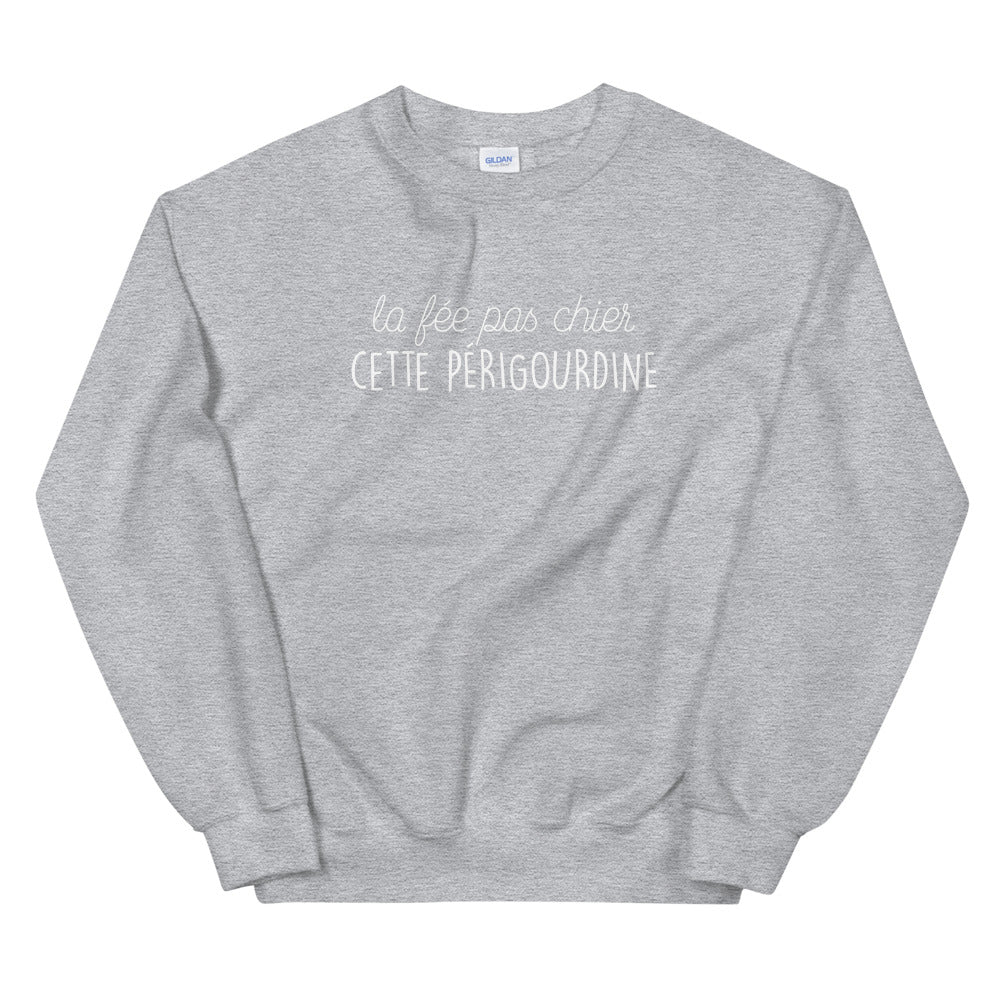 Sweatshirt Périgourdine noir - fée pas chier version 2