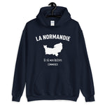 La Normandie là où mon histoire commence - Sweatshirt à capuche - Ici & Là - T-shirts & Souvenirs de chez toi