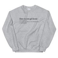 Thumbnail for Definition fin vu out gèl koué - réunion - Sweatshirt - Ici & Là - T-shirts & Souvenirs de chez toi