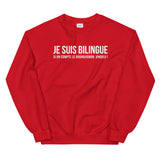 Bilingue bouguignon Bourgogne - Sweatshirt - Ici & Là - T-shirts & Souvenirs de chez toi