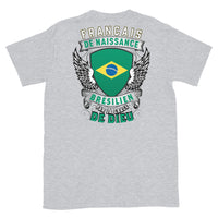 Thumbnail for T-shirt Belgique gris sport - Français, Belge, Suisse, Canadien