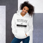 Testeuse d'aligot - Sweatshirth à capuche - Ici & Là - T-shirts & Souvenirs de chez toi