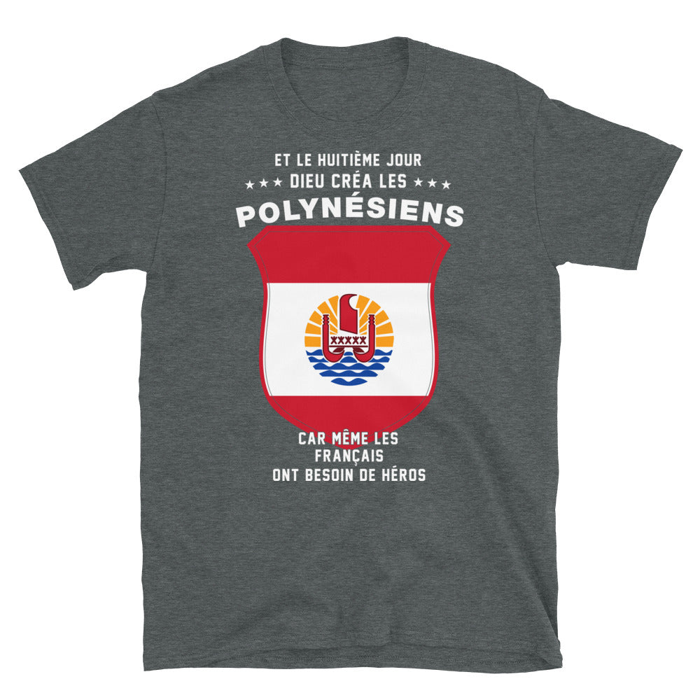 8e-jour-polynesiens T-shirt Standard - Ici & Là - T-shirts & Souvenirs de chez toi