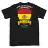 T-shirt Bolivien noir - Je ne suis pas parfait mais.