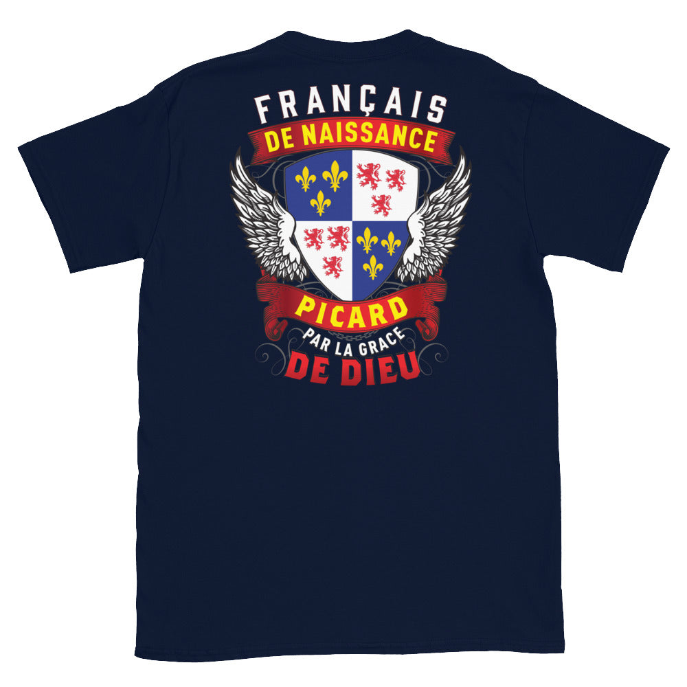 T-shirt Belgique noir dos - Coton doux et durable