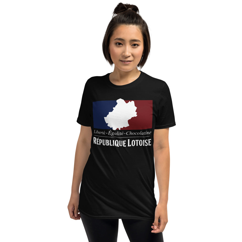 République Lotoise - T-shirts Unisexe Standard - Ici & Là - T-shirts & Souvenirs de chez toi