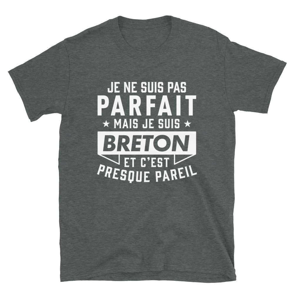 T-shirt Bretagne gris foncé - Fierté locale et confort durable