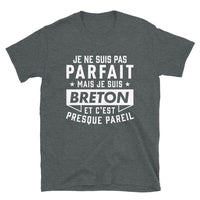 Thumbnail for T-shirt Bretagne gris foncé - Fierté locale et confort durable