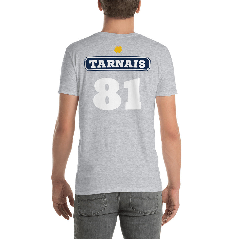 T-shirt Tarnais Pastis 81 bleu marine - design humoristique local