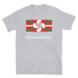 République Biarrote - T-shirts Unisexe Standard - Ici & Là - T-shirts & Souvenirs de chez toi