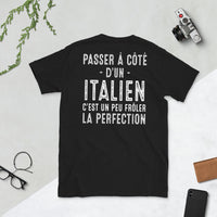Thumbnail for T-shirt Italie bleu marine - Frôler la perfection avec humour