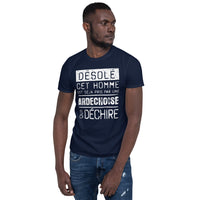 Thumbnail for Désolé cet homme est pris par une Ardéchoise qui déchire - T-shirt Standard - Ici & Là - T-shirts & Souvenirs de chez toi