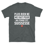 Ma-femme-suissesse T-shirt Standard - Ici & Là - T-shirts & Souvenirs de chez toi