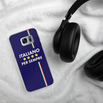 Italiano per sempre - drapeau  Italien pour toujours - Coque Samsung - Ici & Là - T-shirts & Souvenirs de chez toi