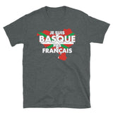 Basque pas Français - T-shirt Standard Unisexe - Ici & Là - T-shirts & Souvenirs de chez toi