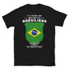 T-shirt Brésilien noir - Un clin d'œil à la création
