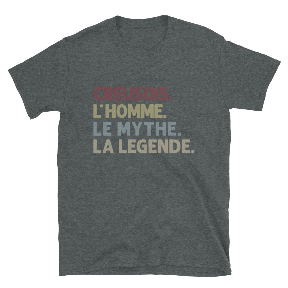 Creusois, l'homme, le mythe, la légende - T-shirt Standard - Ici & Là - T-shirts & Souvenirs de chez toi