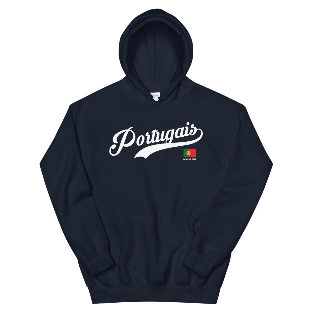 Sweatshirt Portugal noir - Corps & âme pour soirées fraîches