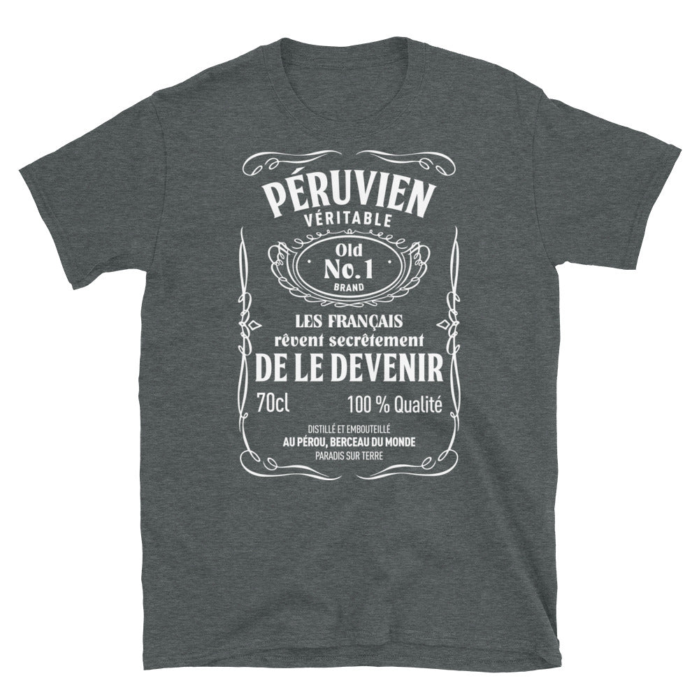 veritable-peruvien T-shirt Standard - Ici & Là - T-shirts & Souvenirs de chez toi