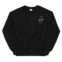 Thumbnail for Saudade - Portugal - Sweatshirt brodé unisexe - Ici & Là - T-shirts & Souvenirs de chez toi