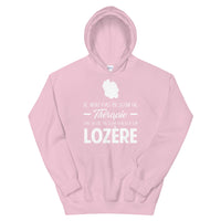 Thumbnail for Sweatshirt Lozère gris foncé dos - Pas besoin de thérapie