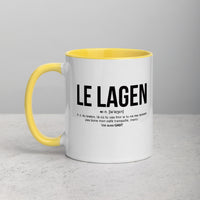 Thumbnail for Définition drôle du Lagen pour le café des Breton le matin  - Mug Tasse Couleurs intérieures - Ici & Là - T-shirts & Souvenirs de chez toi