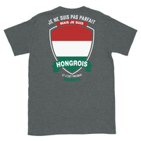 Thumbnail for T-shirt Hongrois bleu marine - Je ne suis pas parfait mais