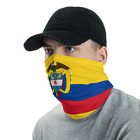 Thumbnail for Cache-cou Colombie - Accessoire polyvalent et fun