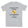 T-shirt Lorraine blanc - L'Apéro avec humour et fierté