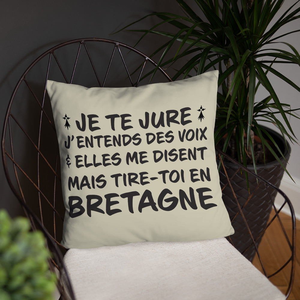 Coussin Bretagne - accent breton pour votre décoration
