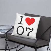 Thumbnail for Coussin décoratif Ardèche 07 - Style NY avec humour