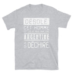 Argentine-desole T-shirt Standard - Ici & Là - T-shirts & Souvenirs de chez toi